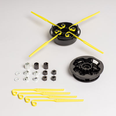NO MORE LINE™ Trimmer Replacement Head Kit