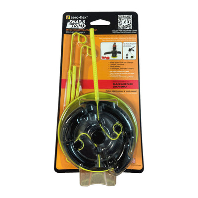 Aero-Flex® Snap & Trim™ Upgrade for Black & Decker and Craftsman Battery Trimmers with Spool Replacement