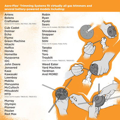 Aero-Flex® Replacement Head Kit with Glider